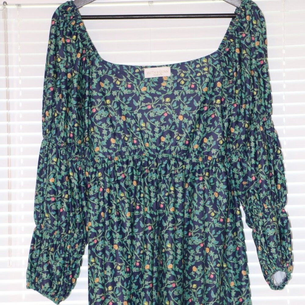 Smith & Quinn Medium Floral Long Sleeve Dress Nursing/Feeding Friendly